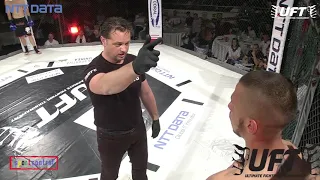 UFT 6 - Baias Adrian PFG Bistrita vs Haris Ferizovic Somo Kick Timisoara, Gala MMA K1 Kickbox Cluj