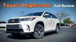 2018 Toyota Highlander: Full Review | Platinum, Limited, SE, XLE, LE Plus & LE