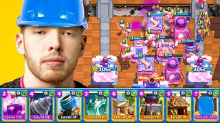 😱🤯Ich spiele NUR GEBÄUDE im WUTZAUBER-TURNIER... (und zerstöre alles) | Clash Royale Deutsch