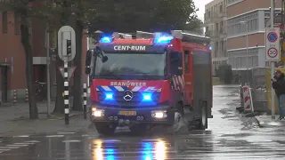 Brandweer Den Haag Centrum TS7830 met spoed naar een Til Assistentie in Den Haag