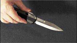 Microtech  GLYKON Bayonet 184-10 OTF knife-обзор и первые впечатления.