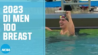 Men's 100 breaststroke | 2023 NCAA swimming championships