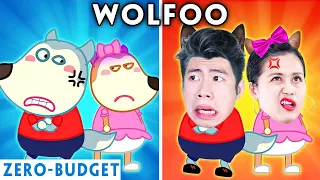 WOLFOO & LUCY PARODY COMPILATION - FUNNIEST MOMENTS OF WOLFOO | WOLFOO WITH ZERO BUDGET!