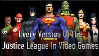 Every Version Of The Justice League In Video Games