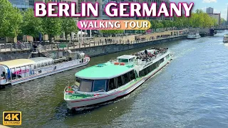 🇩🇪 Berlin Walking Tour in April 2024 - 4K City Walk with Real Ambient Sounds [With Captions]