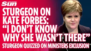 Nicola Sturgeon caught out by QC on why Kate Forbes wasn't at Gold Command meetings