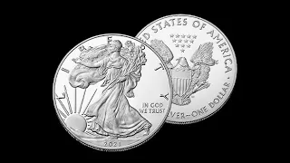 The US Mint 2021 American Silver Eagle Type 1 Bullion Mintages Aren't That High For A Typical Year.