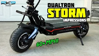 Insane Acceleration, Ludicrous Speed! Dualtron Storm Impressions