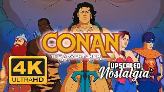 Conan the Adventurer (1992 TV series) Opening & Closing Themes | Remastered 4K Ultra HD Upscale