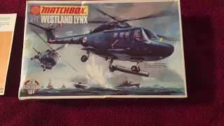 What’s in the box; 1/72 Scale Westland Lynx Helicopter
