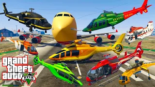 GTA V: Every Helicopters Los Santos Airport Best Extreme Longer Crash and Fail Compilation