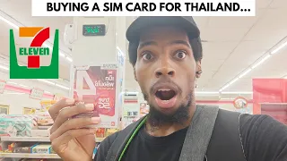 BUYING A SIM CARD FOR THAILAND AT 7 ELEVEN (GONE WRONG)