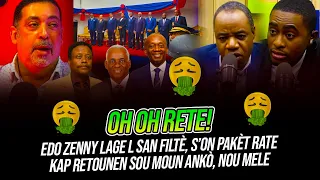 EDO ZENNY LAGE L SAN FILTÈ, S’ON PAKÈT RATE KAP RETOUNEN SOU MOUN ANKÒ, NOU MELE