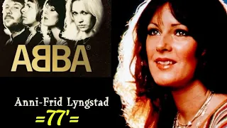 Anni-Frid Lyngstad 77' ABBA