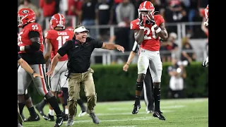 Kirby Smart says this was the most disruptive crowd noise he's ever seen