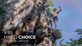 Adam Ondra #85: Hard Choice / Genezis 8b+ On-sight