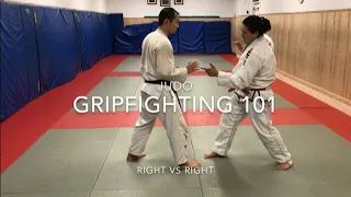 Judo Basic Grip fighting 101: right vs right