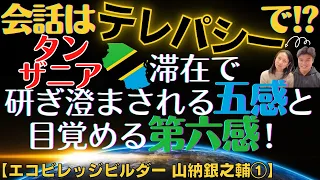 会話はテレパシーで！？タンザニア滞在で研ぎ澄まされる五感と目覚める第六感！ エコビレッジビルダー 山納銀之輔 銀ちゃん サバイバル スピリチュアル バズる 自然 覚醒