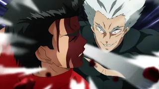 GAROU vs METAL BAT / LUTA BRABA DUBLADO!