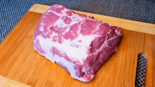 You only need 2 meters of baking paper ❗️ The Secret Pork Neck Recipe!