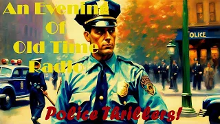 All Night Old Time Radio Shows | Police Thrillers! | Classic OTR Radio Shows | 7 Hours!