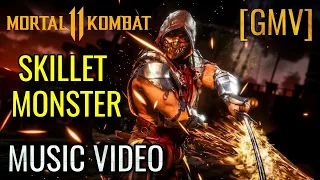 Skillet - Monster Game Music Video ft. Mortal Kombat 11 [GMV]