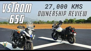 Suzuki V-Strom 650XT | 27,000 KMS & 17,000 KMS Ownership Double Review