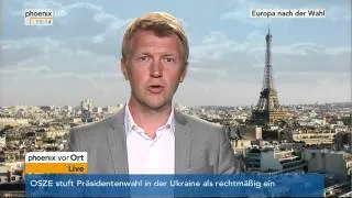 Europawahl - Markus Preiss zum Wahlsieg der Front National in Frankreich am 26.05.2014