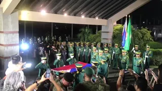 Full military honors given to legendary Eddie Garcia