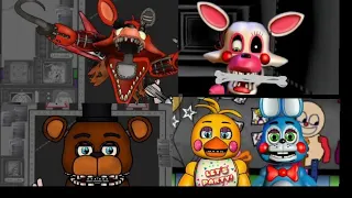 (Fnaf/DC2/Animation) Counter jumpscares(Fnaf 2)