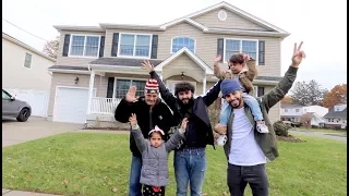 SURPRISED MY FAMILY WITH A NEW HOUSE!! *my dad cried*