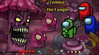 New Crewmate & the Fungle 🛠 Survival Mode Among Us Zombie - Animation