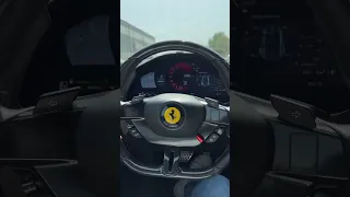 Drive a Ferrari Roma , drive pov test drive #ferrari #roma #ferrariroma #kmcars #duabi #starup