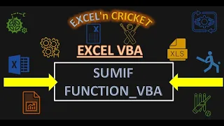SUMIFS VBA and EXCEL FORMULA