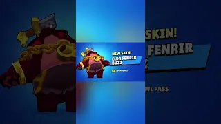 ⚡️ ALL RAGNAROK SKINS IN BRAWL STARS #Ragnarok