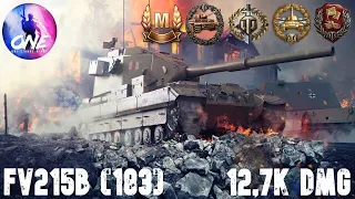 WOT CONSOLE | FV215b (183) | 12,7k DIRECT DMG | @DanteSSVK