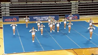 State champion Stoney Creek round 3 routine in MHSAA Division 1 Competitive Cheer Finals 2024