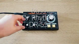 Boss DR 55 Dr. Rhythm Analog  Drum Machine Demo (HD)