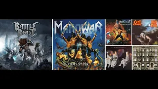 Battle Beast vs. Manowar vs. Led Zeppelin vs. Black Sabbath...& Ozzy (Black Ninja) - SIMILAR SONGS