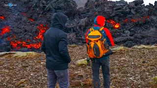 NOW IT'S ALL BURRIED IN LAVA! ICELAND VOLCANO NAR BEFORE BECOMING HUGE! Archive Footage-Apr 17, 2021