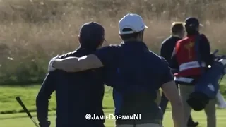 Jamie Dornan & Niall Horan: Ryder Cup Celebrity Match 25.09.18