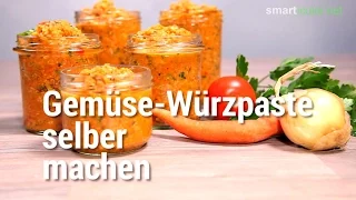 Haltbare Gemüse-Würzpaste selber machen