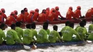 Laos-Simply Beautiful: Boat Racing Festival on the Mekong River, Vientiane Capital