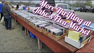 Thrifting at Jake's Flea Market 4-20-2024