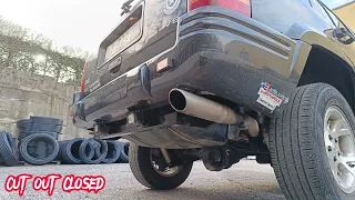 5.9 JEEP GRAND CHEROKEE ZJ V8 CUT OUT MAGNAFLOW EXHAUST