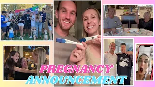 PREGNANCY ANNOUNCEMENT - Telling our friends and family we’re pregnant!!