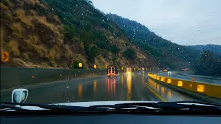 [4K] Rain Drive | Salt Range | Lahore - Islamabad Motorway (M-2) Pakistan 🇵🇰