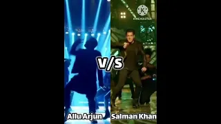 SEETI MARR SONG... Allu Arjun V/S Salman Khan #viral #shortsvideo #shorts ✴️Who is the Best ✴️.....