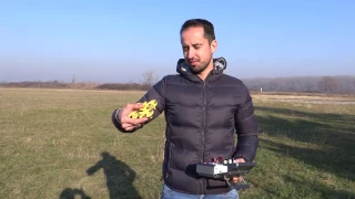 Eachine Fatbee FB90 micro quadcopter maiden first flight