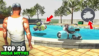 Under Water Bike Glitch Indian Bikes Driving 3D - Top 20 Mega Myths #17